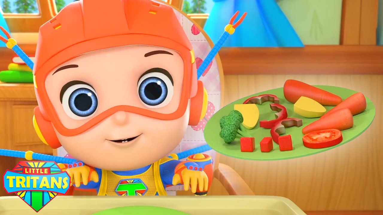 Canción de las verduras y más canciones animadas de aprendizaje para niños