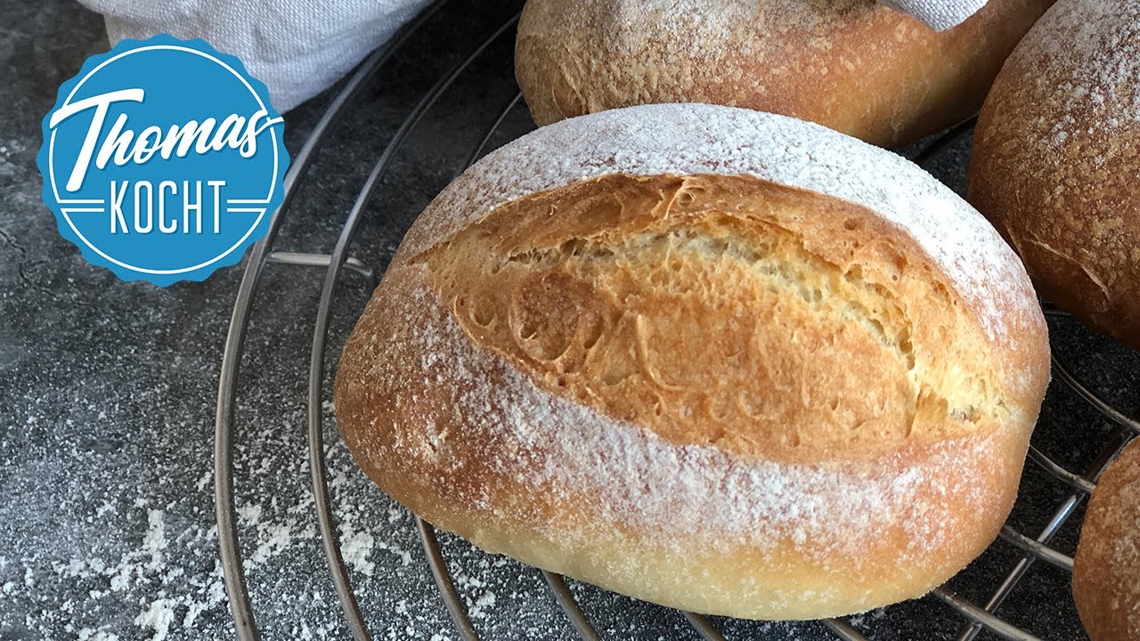 Brötchen im Schlaf backen - einfach und stressfrei