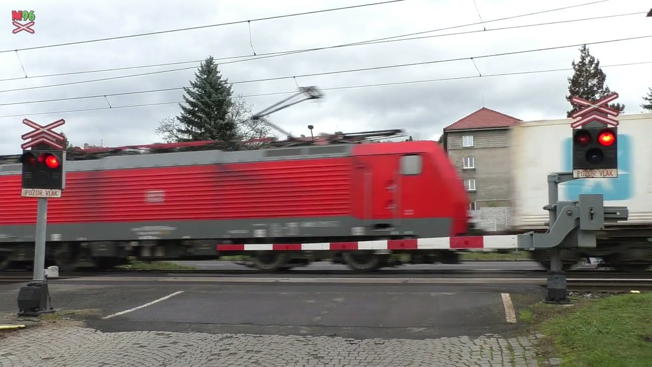 Železniční přejezd Křešice u Děčína #2 [P2993] - 17.11.2023 / Czech railroad crossing