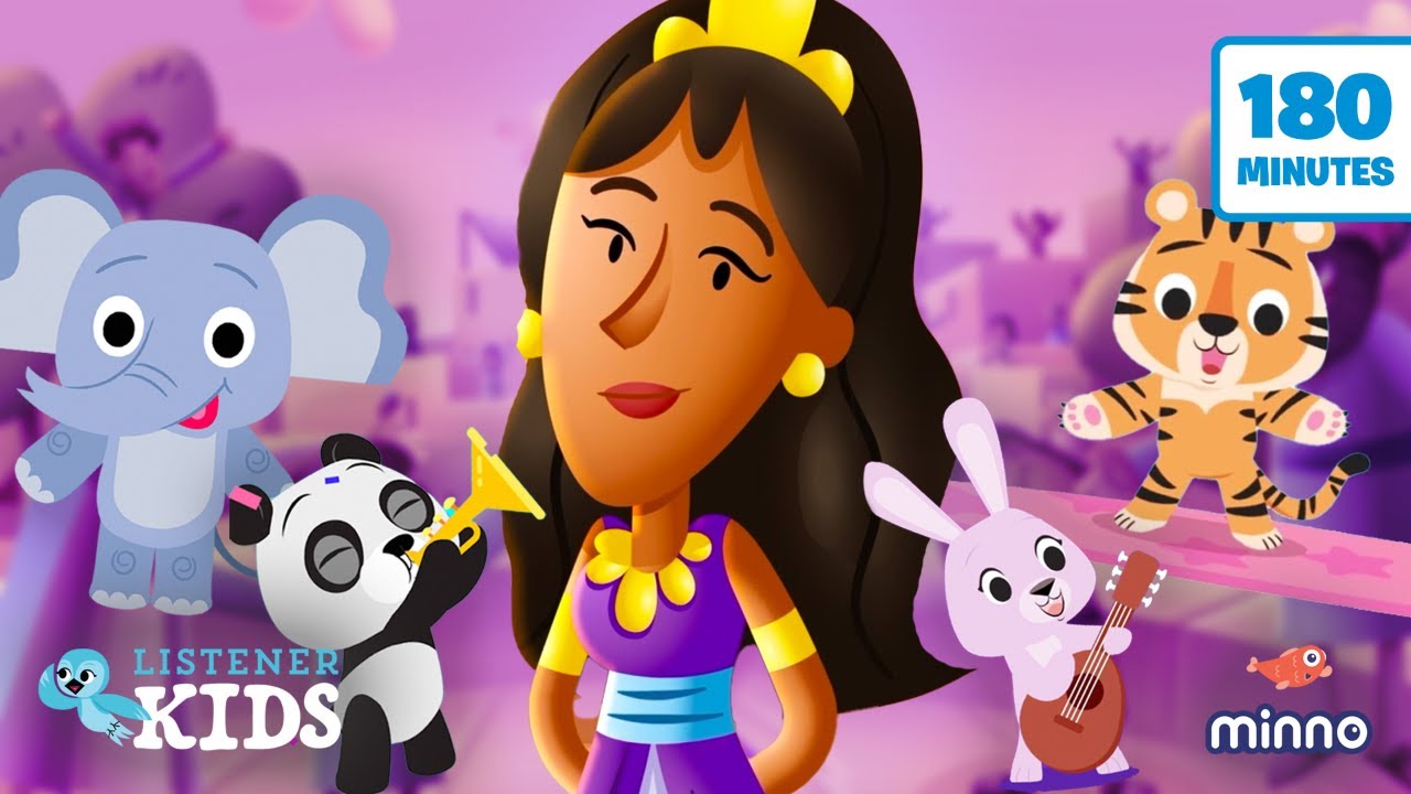 The BRAVE Story of Queen Esther 👑 PLUS 3 Hours of Bible Stories & Songs for Kids