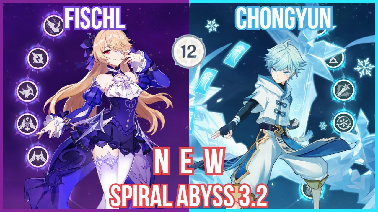 【GI】NEW Spiral Abyss 3.2 - Tazer & Melt Team Full Star Clear Gameplay! 新深渊3.2，感电武装和融化队满星通关！