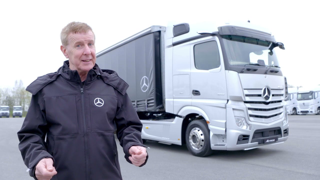 MirrorCam nieuwe Actros instellen