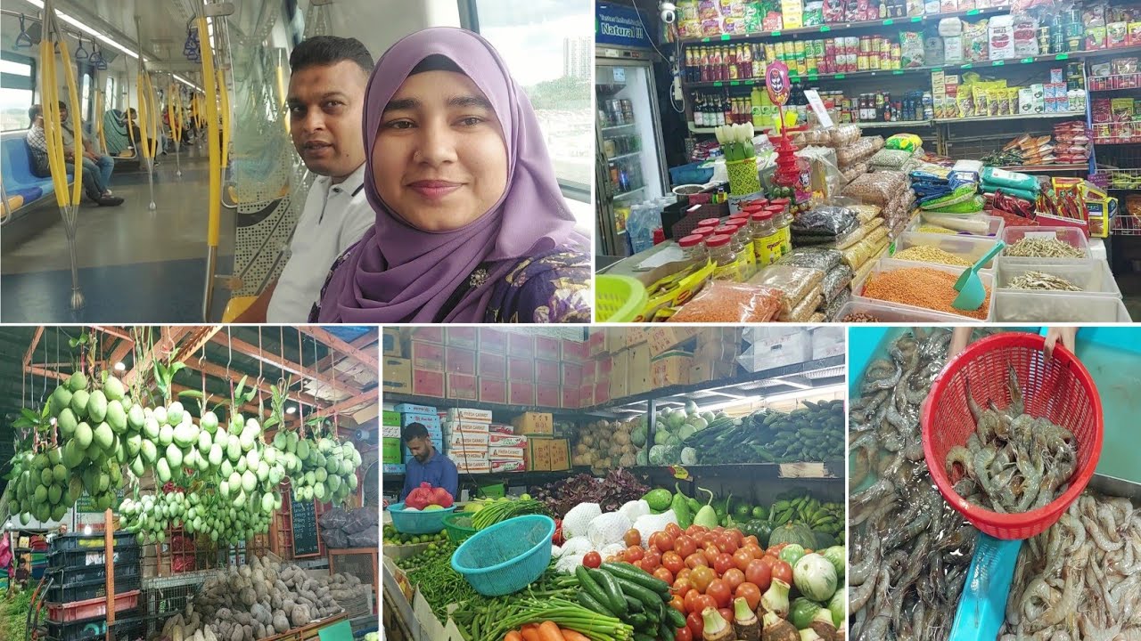 মালয়েশিয়ার পাইকারী কাঁচা বাজার || Pasar Borong 24 Hours