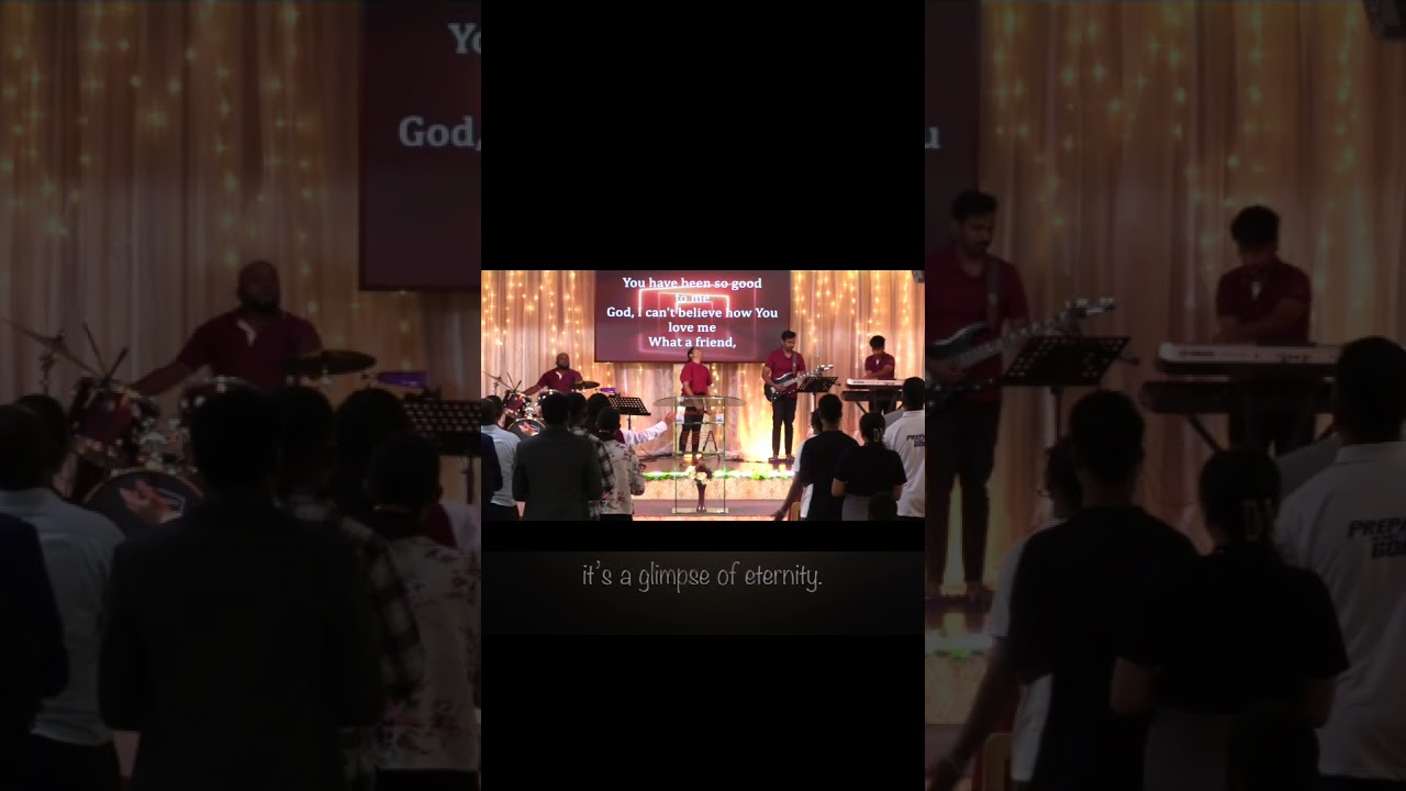 This is more than music; it&rsquo;s a glimpse of eternity. #worshipwithus  #sundayservice  #heaven