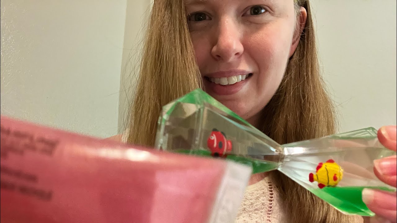 ASMR curling your hair with random things