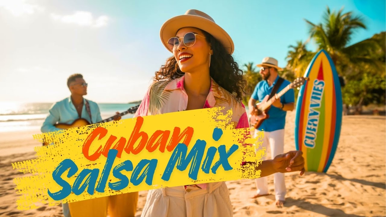 Cuban Beach Romance: Salsa Guitar & Sunset Vibes