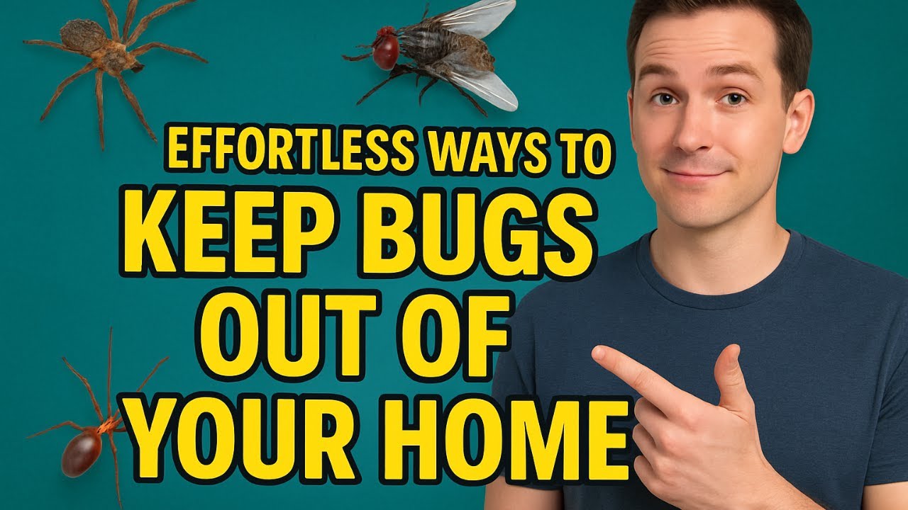10 Genius Ways to Keep Bugs Out of Your House FOREVER!