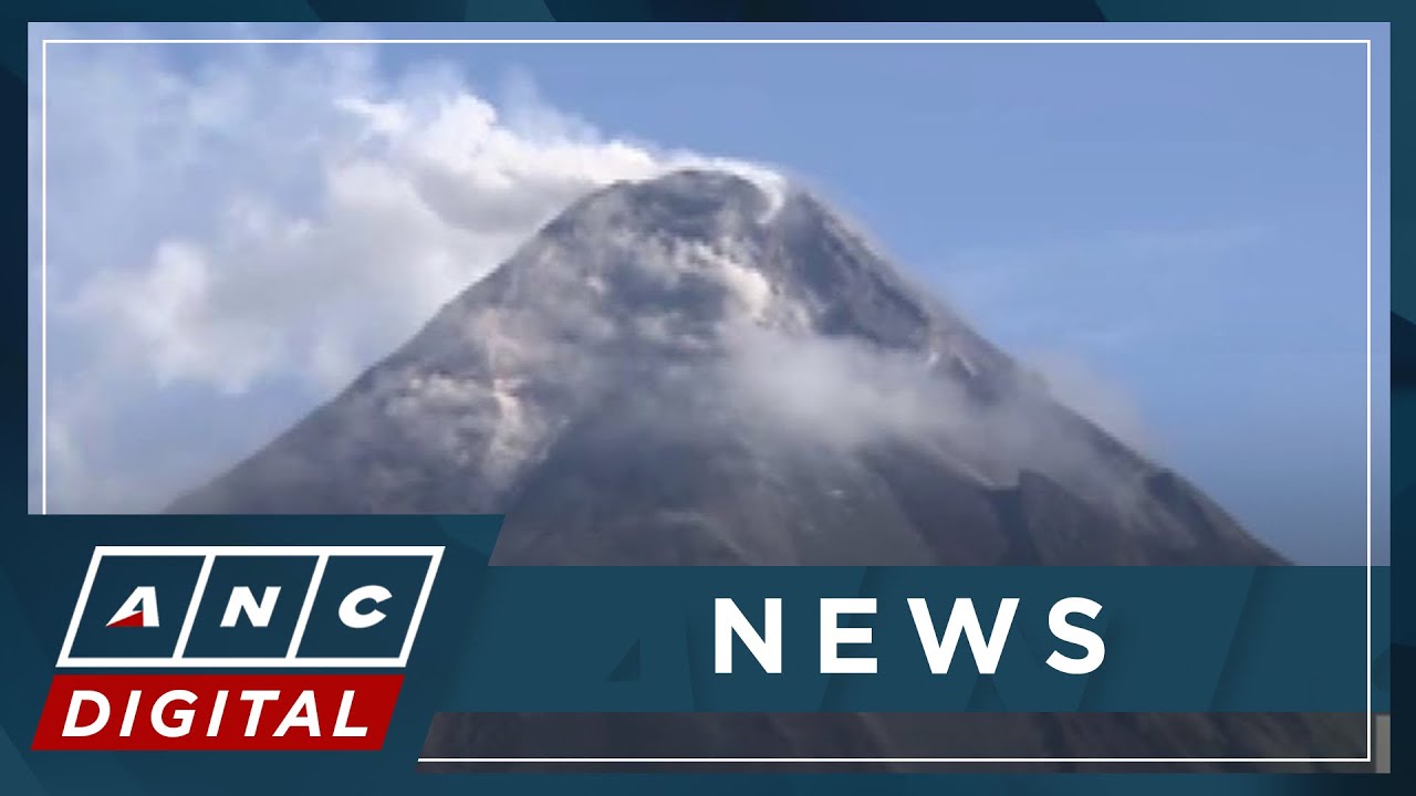 PHIVOLCS records increased activity from Mayon Volcano | ANC