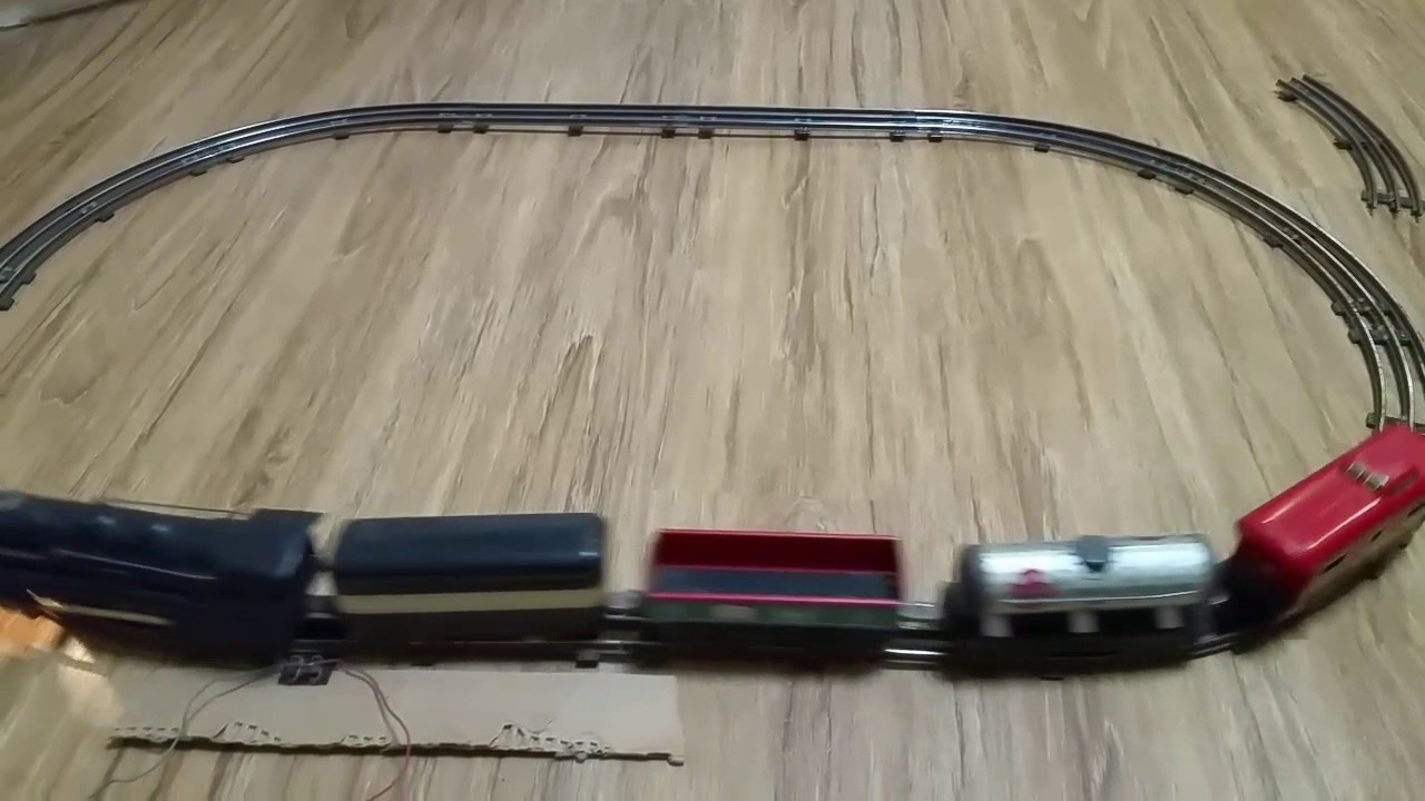 Louis Marx Tin O27 train set circa 1940-50
