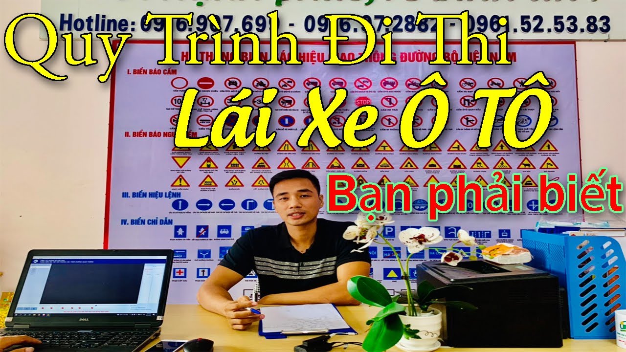 Quy Trình Khi Các Bạn Đi Thi Bằng Lái Ô Tô cần phải Biết