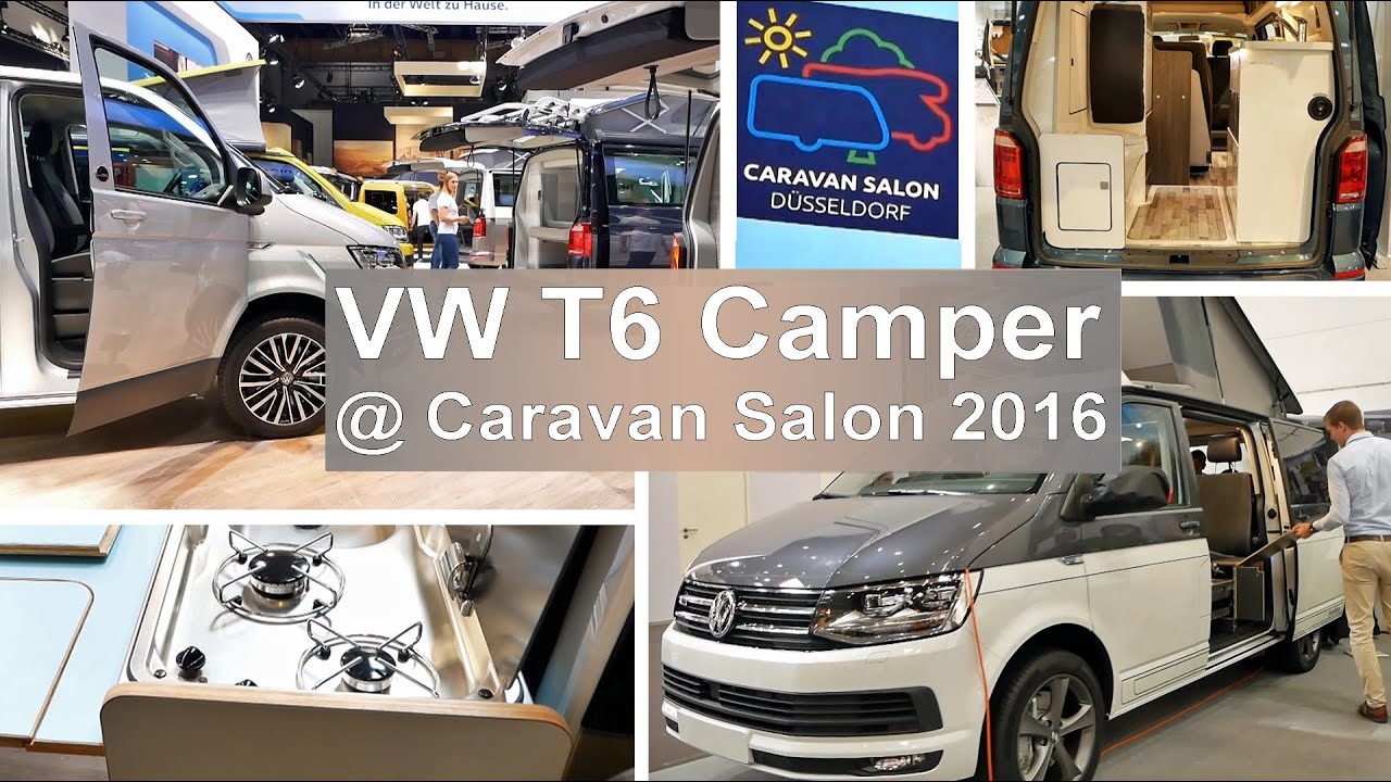 VW T6 Bulli @ Caravan Salon 2016 - Commercial Vehicles Spacecamper Westfalia Tonke