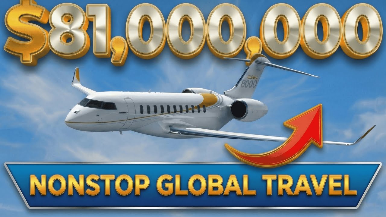 The Bombardier Global 8000 Full Aircraft Review