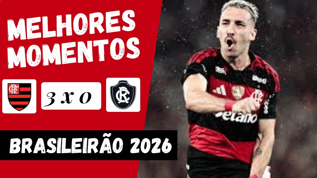 FLAMENGO AMASSA! 3x0 no Remo com SHOW no Maracanã