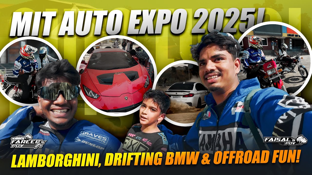 Maharaja Institute of Technology Mysore Auto Expo 2025 🔥| faisal's POV