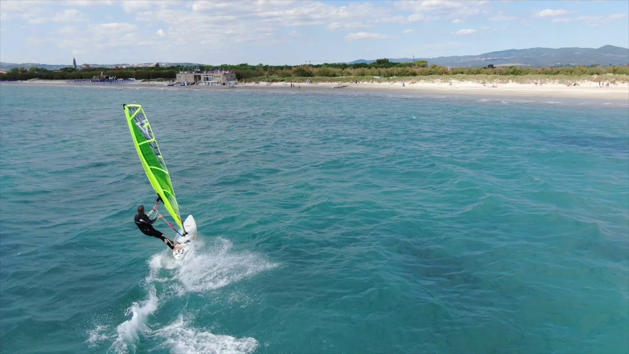Windsurfen in der Toscana