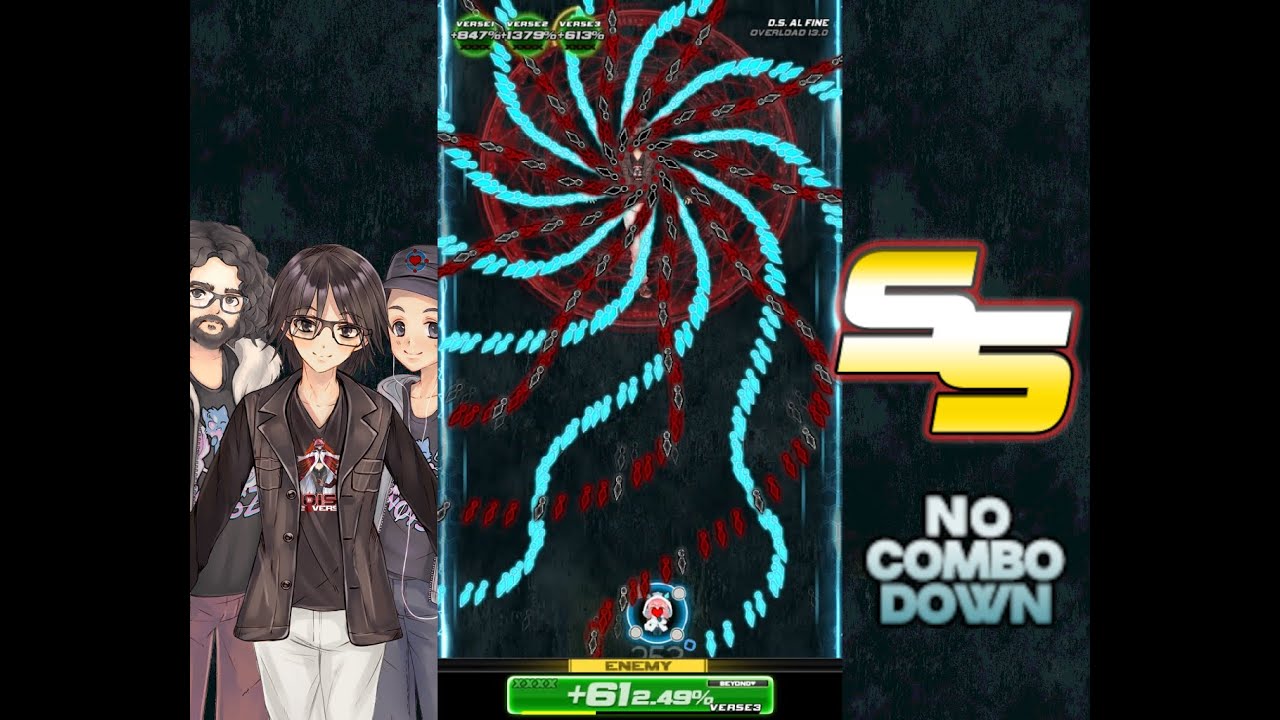 NOISZ re:||VERSE - D.S. al fine - Overload SS Rank No Miss No Combo Down