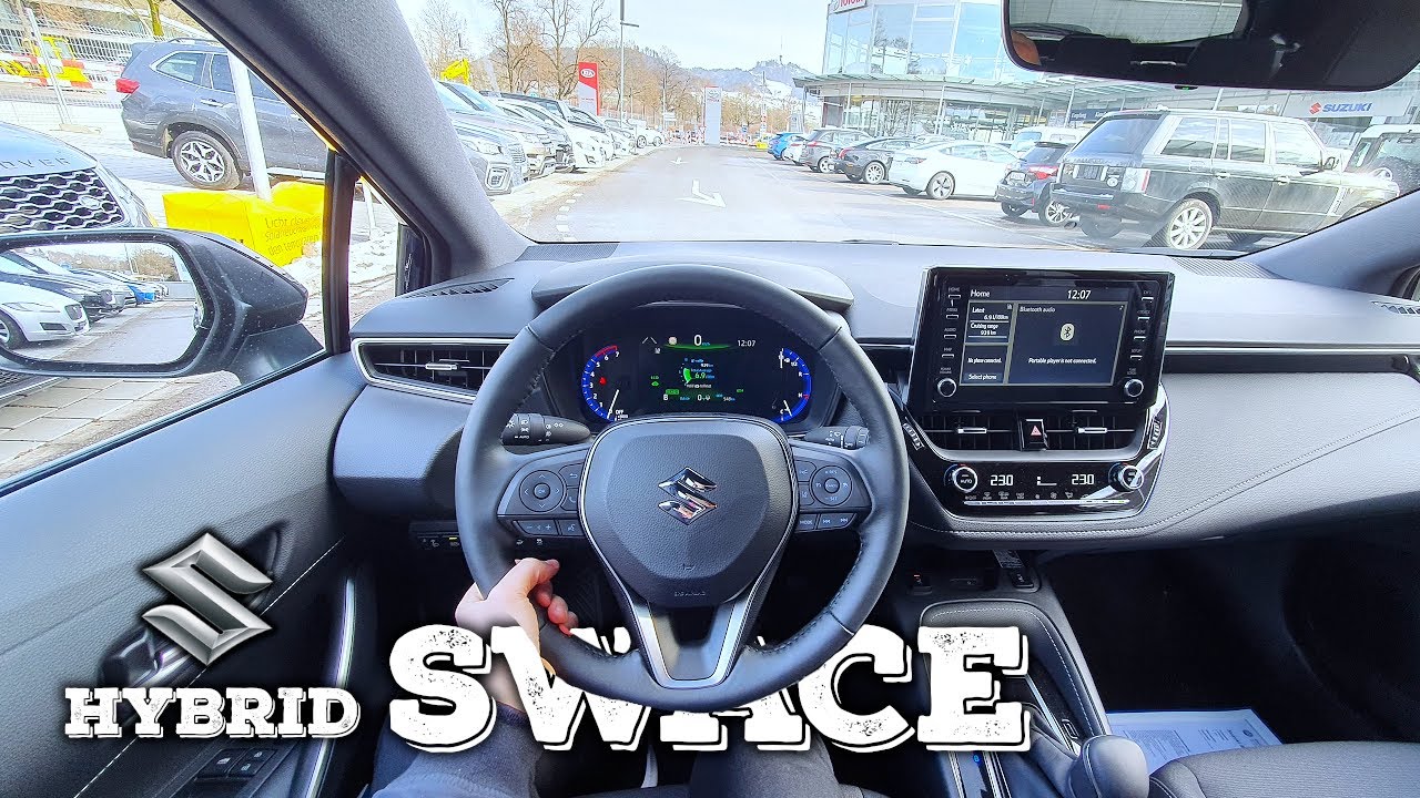Тест-драйв нового Suzuki Swace Hybrid 2021 от первого лица