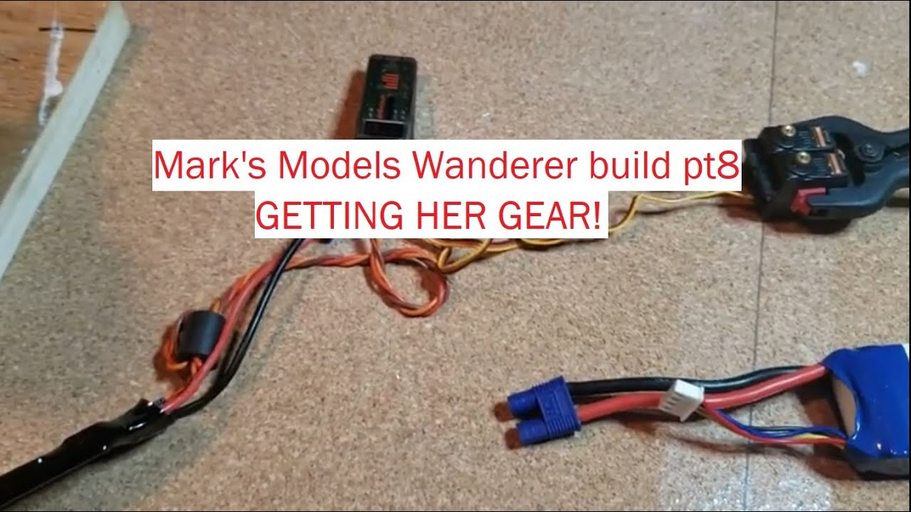 RC Taildraggin! Mark's Models Radio Controlled Wanderer sailplane build pt.8