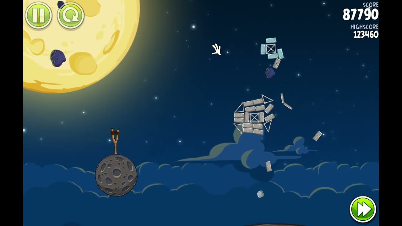 ANGRY BIRDS SPACE LEVEL 17
