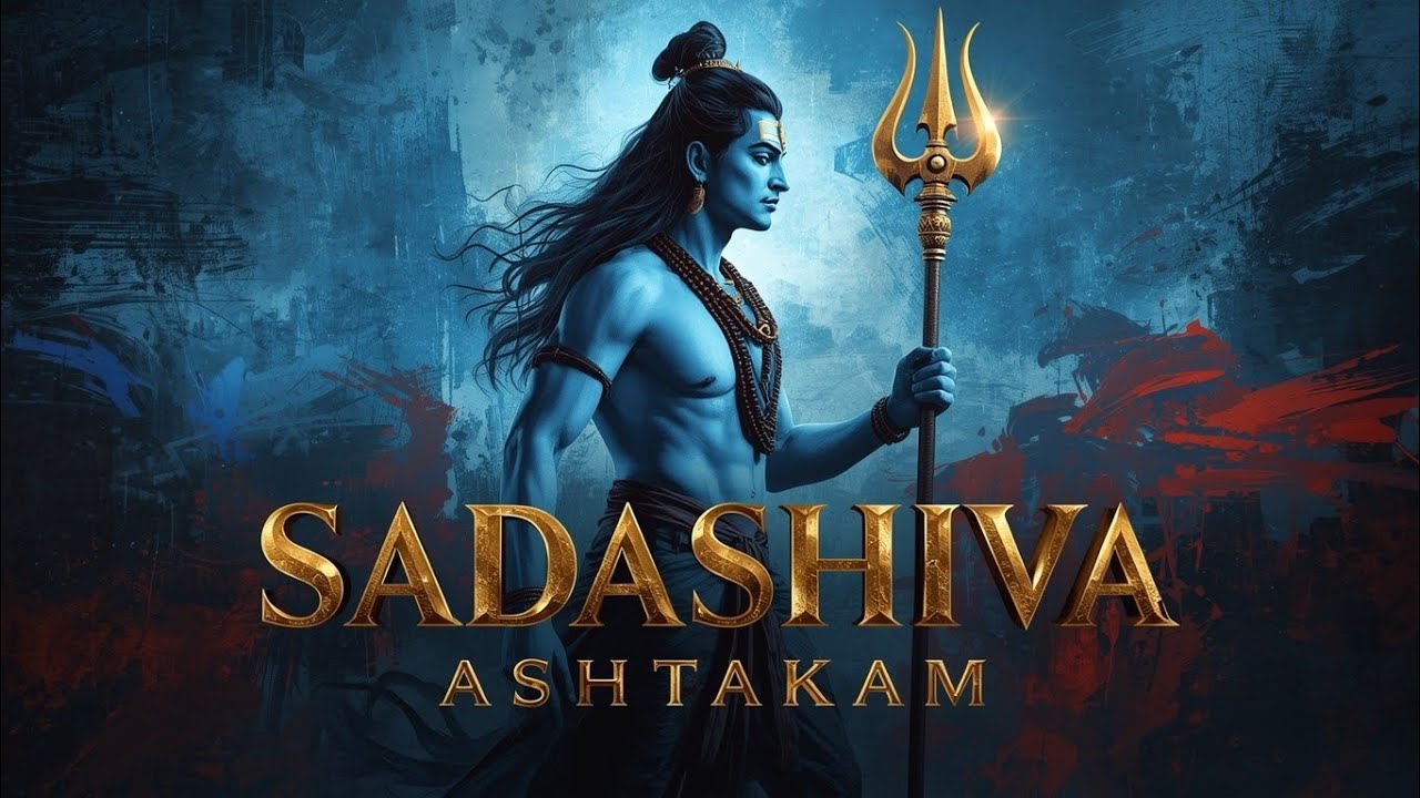Sadashiva Ashtakam 🔱 Powerful Shiva Stotram for Peace, Protection & Moksha | Divine Chant