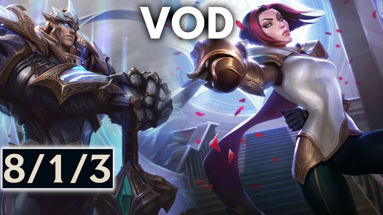Garen vs Fiora - high elo SoloQ patch 25.S1.1b - Erislash VODs
