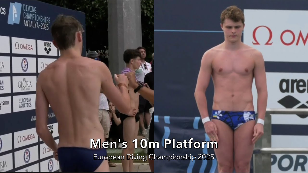 Men's 10m Platform Diving Finals | European Diving Championship 2025 ANTALYA [RE-Cast]