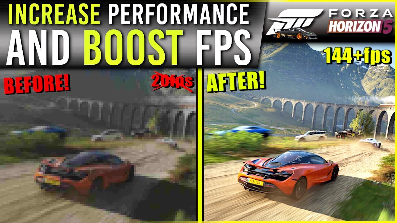 FORZA HORIZON 5 Guide: How to BOOST FPS and OPTIMISE Performance (Fix LAG & Stutters)