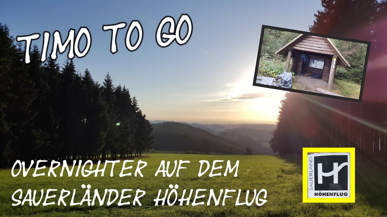 Overnighter auf dem Sauerländer Höhenflug - von Medelon nach Korbach