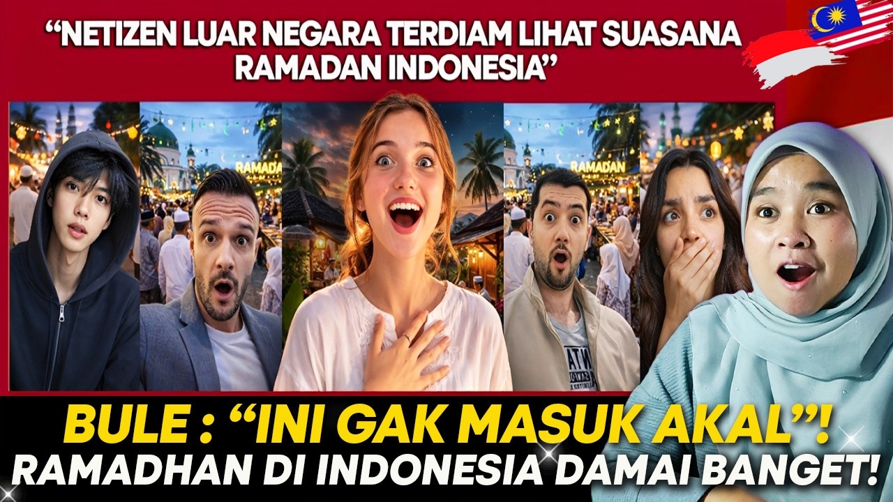 NETIZEN LUAR NEGARA TERDIAM! Ramadhan Di INDONESIA Damai Banget, Kok Bisa Sebeda Ini?