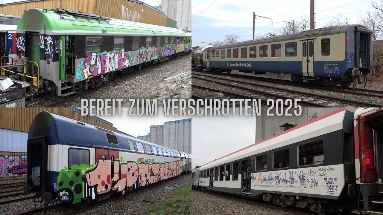 Diese Personenwagen standen 2025 zum Abbruch bereit