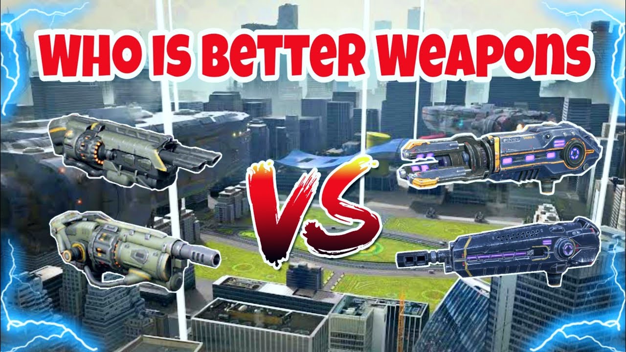 [WR]🔥War Robots Hammer Cudgel VS Puncher Shredder Weapon Comparison in |War Robots|