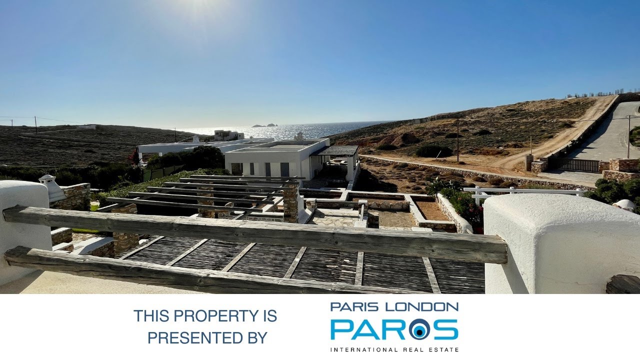 FOR SALE – Villa with Sea View & Private Terraces | Parasporos, Paros Island | 430,000€