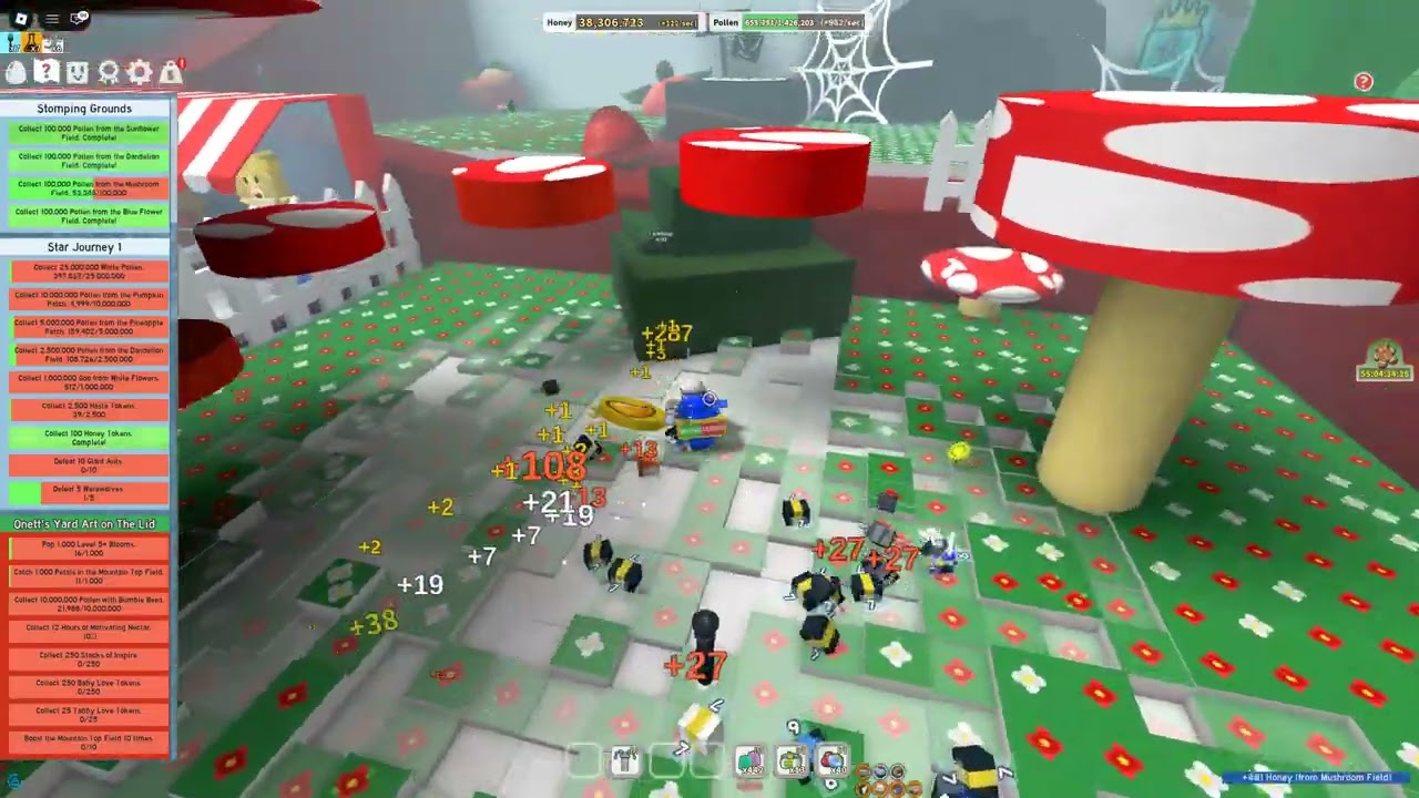 Bee Swarm Gameplay