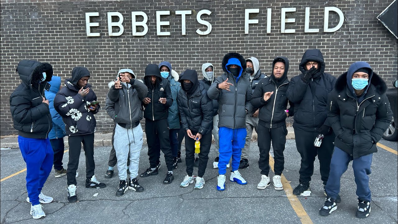DAOUDA VISITS THE FIELDZ OF BROOKLYN🫣 [ EBBETS FIELDS ]  ⚾️ FOLK🌀🏟️ GOT ACTIVEE ****