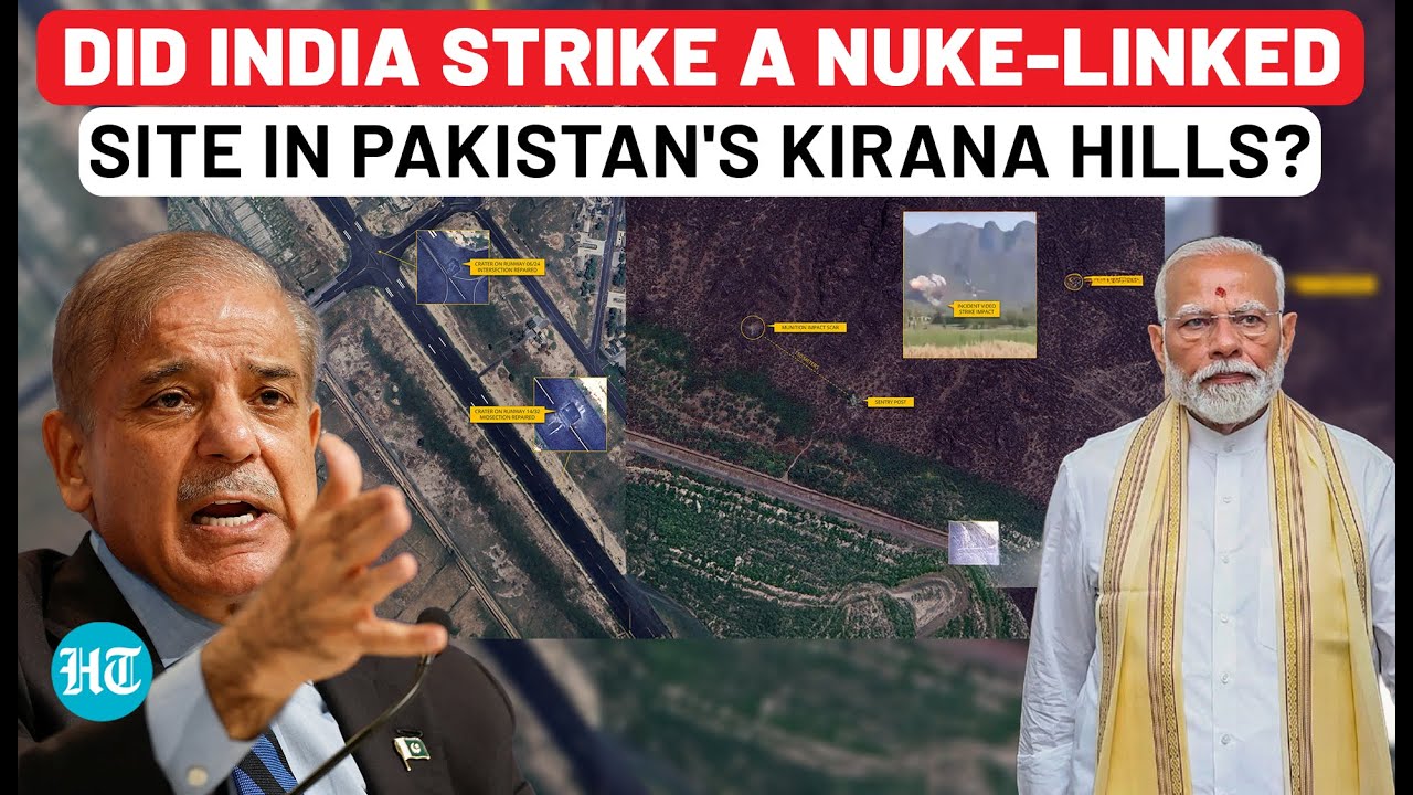 Did India’s Strike Expose Pakistan’s Nuclear Secrets? Startling Satellite Images Reveal Damage