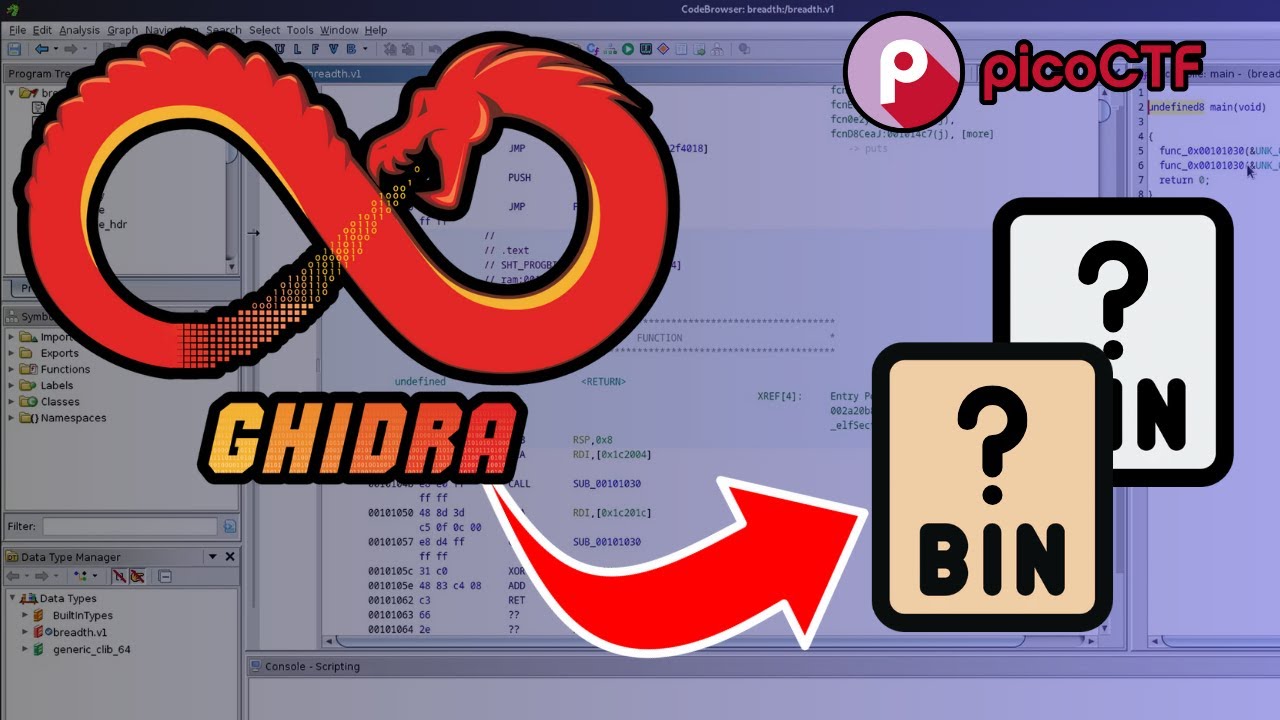 Reverse Engineering and Binary Diff'ing with Ghidra! (picoCTF 