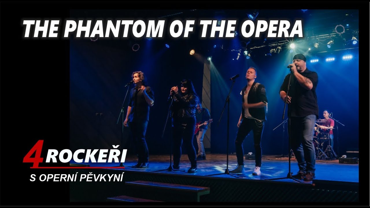 4 ROCKEŘI - The Phantom of the Opera /Cover/ Monika Sommerová & Milan Devinne /záznam z koncertu/