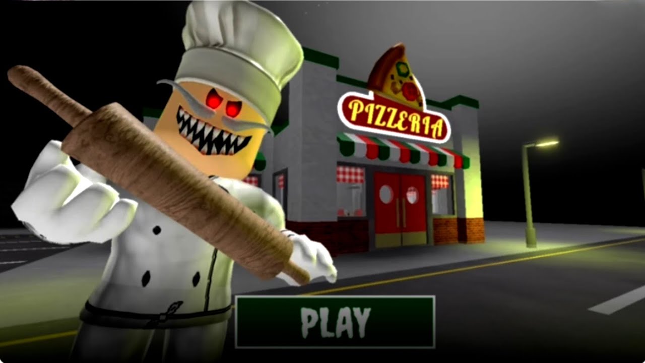 Escape Papa Pizza’s Pizzeria | Roblox Scary Obby Walkthrough No Death 4k