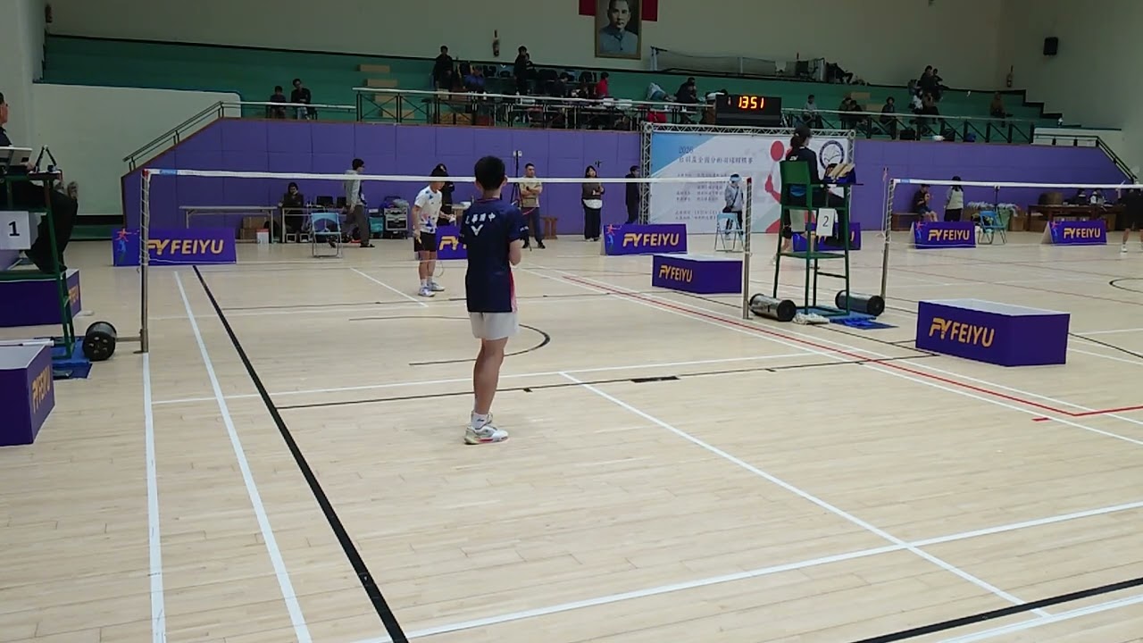 2026.01.31 台羽盃全國分齡羽球錦標賽【U15組男單預賽】土銀大毅光明 黃又翔 vs 光華國中 林昊穎