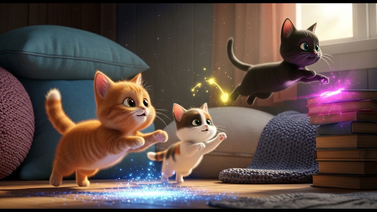 👣 Tiny Sweet Feet Tap! Cats Dancing to Meow Beats