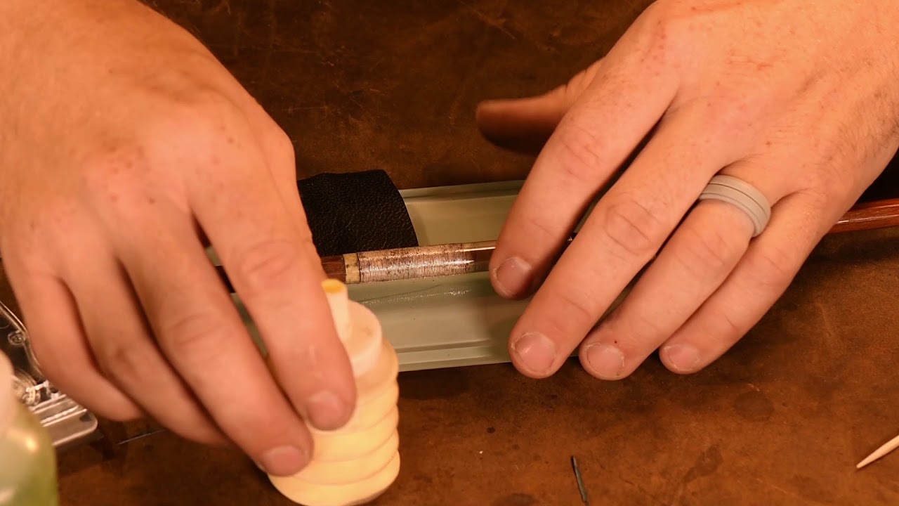 How to replace a thumb leather