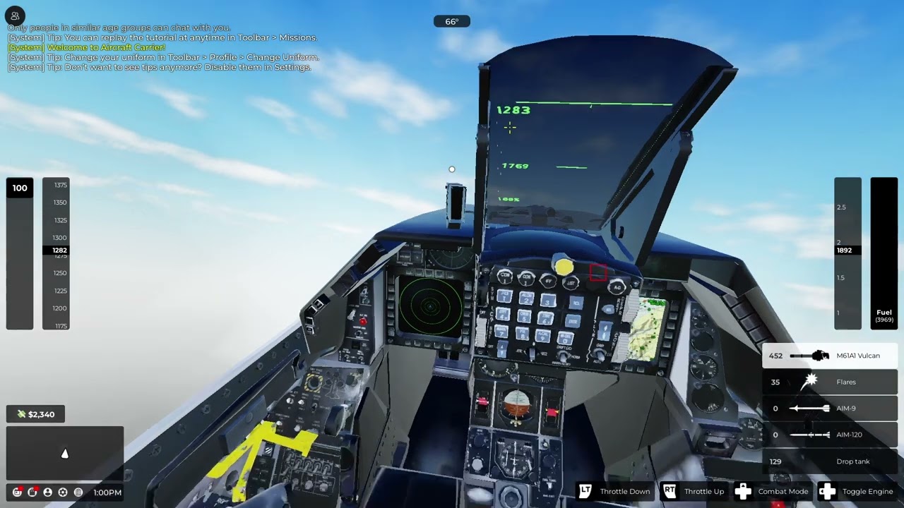 Xbox gameplay on the game "Aircraft carrier" 