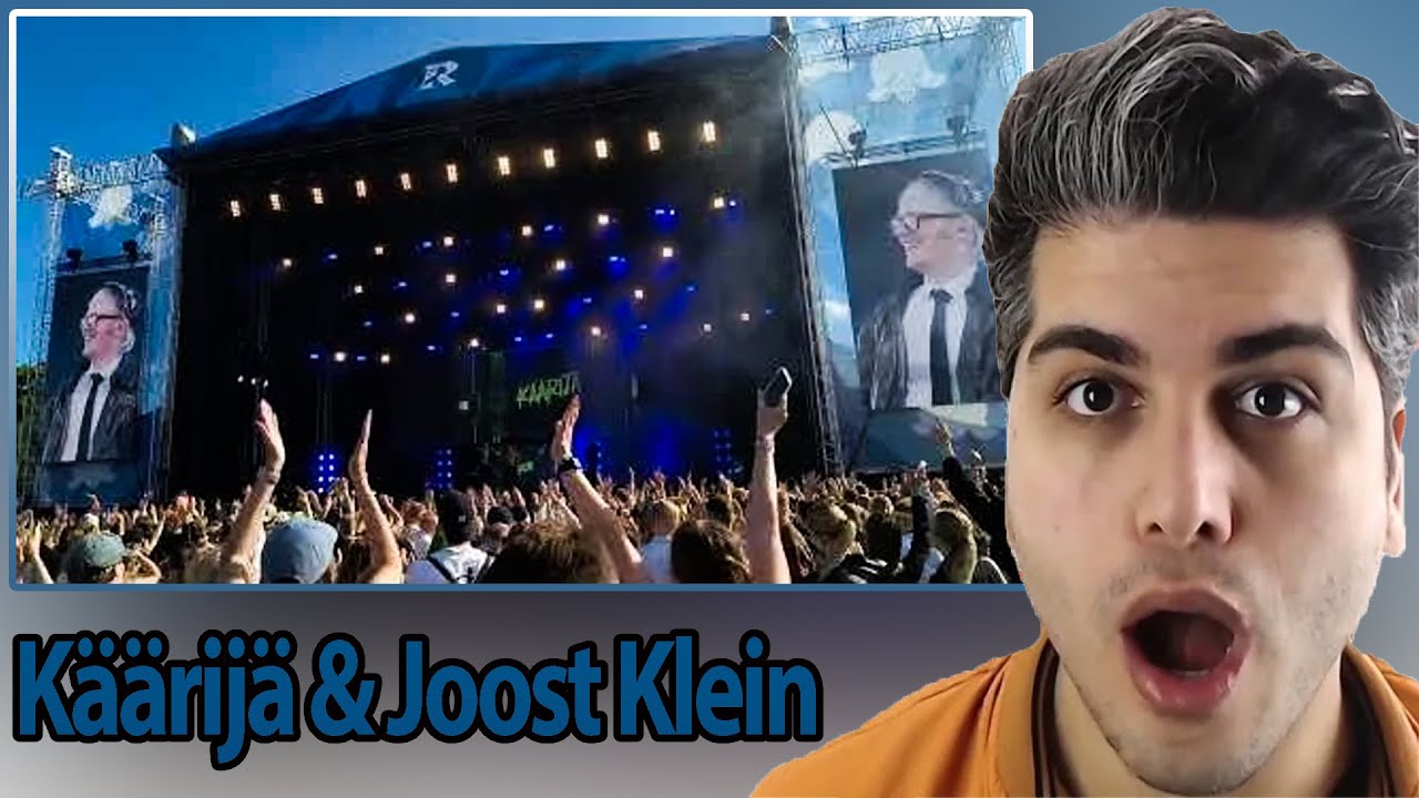 Käärijä & Joost Klein - TRAFIK & Europapa (Live @ Ruisrock) REACTION