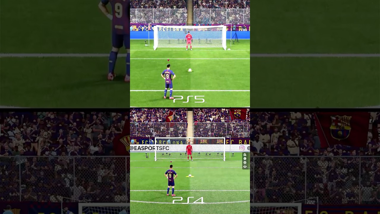 FC26 | PS5 vs PS4🔥Penalty Styles