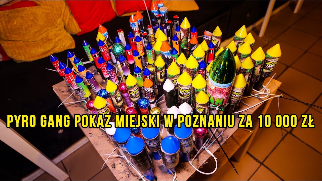 SYLWESTER 2023 Z PYRO GANGIEM - POKAZ I LUŹNE STRZELANIE