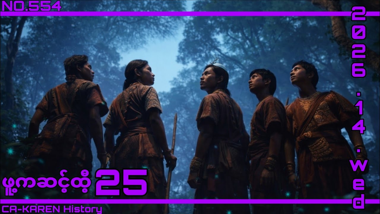 ⚫No.554/CA-KAREN History ဖူ့ကဆင့်ထီ့Part-25/2026.14.Wed