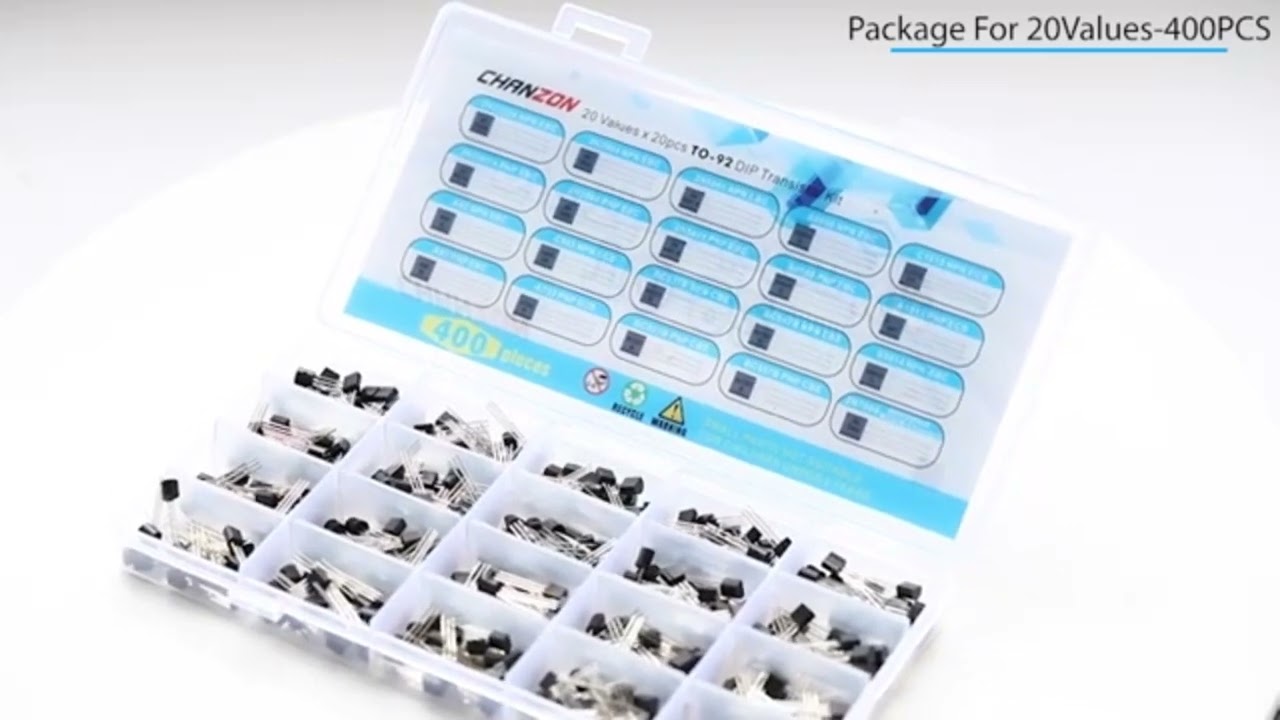 TO-92 Transistor Kit 2N3906 2N3904 BC327 S8050 S8550 2n7000 C1815