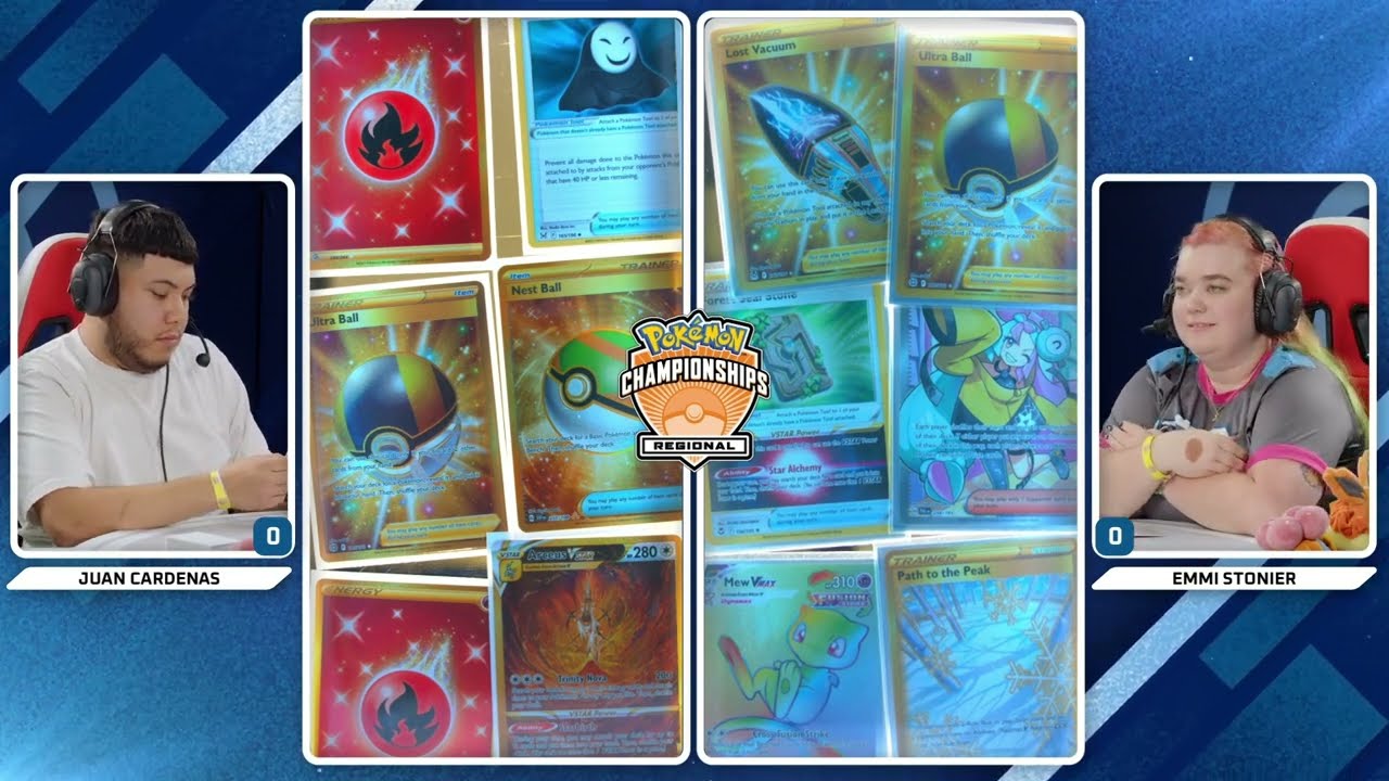 TCG Juan Cardenas Vs Emmi Stonier - 2024 Pokémon Sacramento Regional Championships Swiss R13