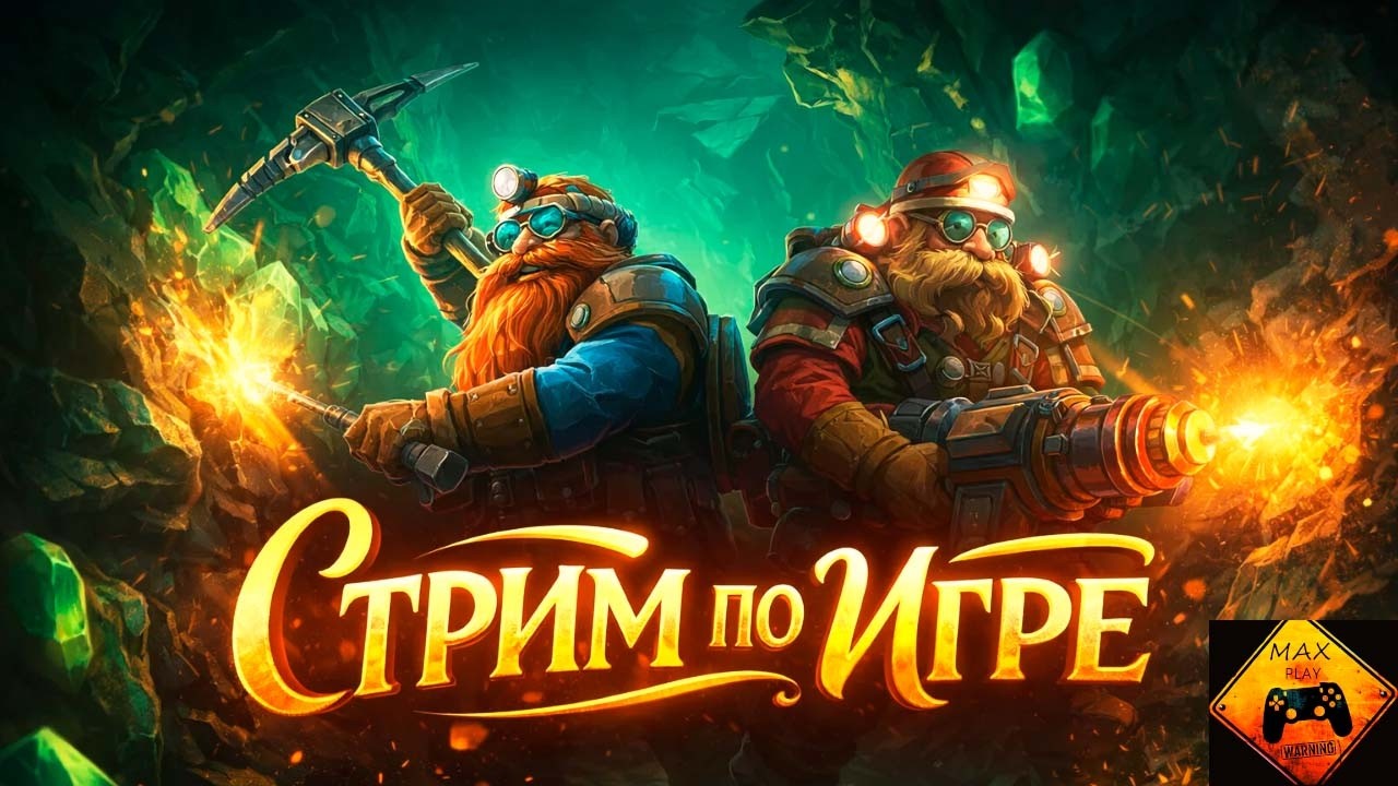 Deep Rock Galactic-СТРИМ КООП #1-[Космические дворфы]