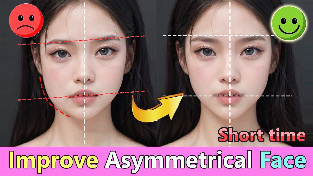 Улучшить асимметричное лицо 2025 | Получите симметричное лицо за короткое время